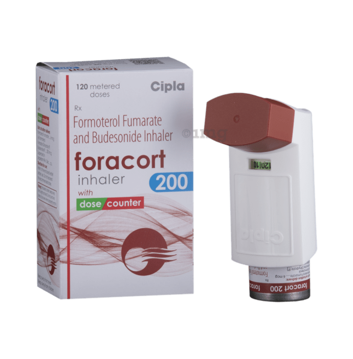 Foracort Inhaler 200: View Uses, Side Effects, Price and Substitutes | 1mg