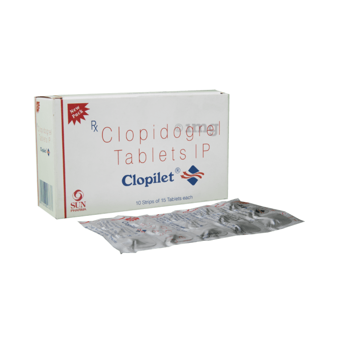 Clopilet Tablet: View Uses, Side Effects, Price and Substitutes | 1mg